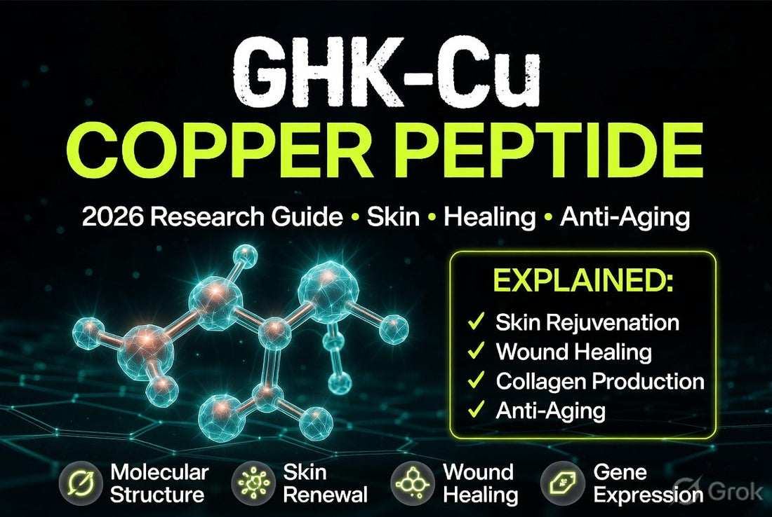 GHK-Cu Copper Peptide: Complete 2026 Research Guide – Mechanisms, Benefits & Dosing