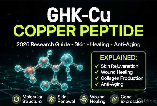 GHK-Cu Copper Peptide: Complete 2026 Research Guide – Mechanisms, Benefits & Dosing