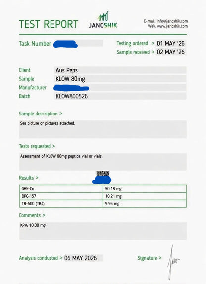 KLOW 80mg