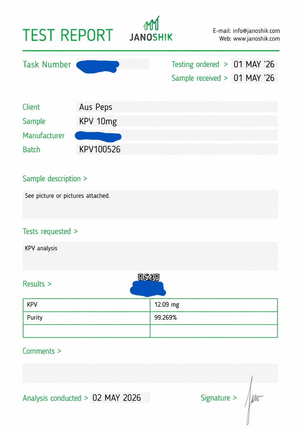 KPV 10mg (coming soon!)